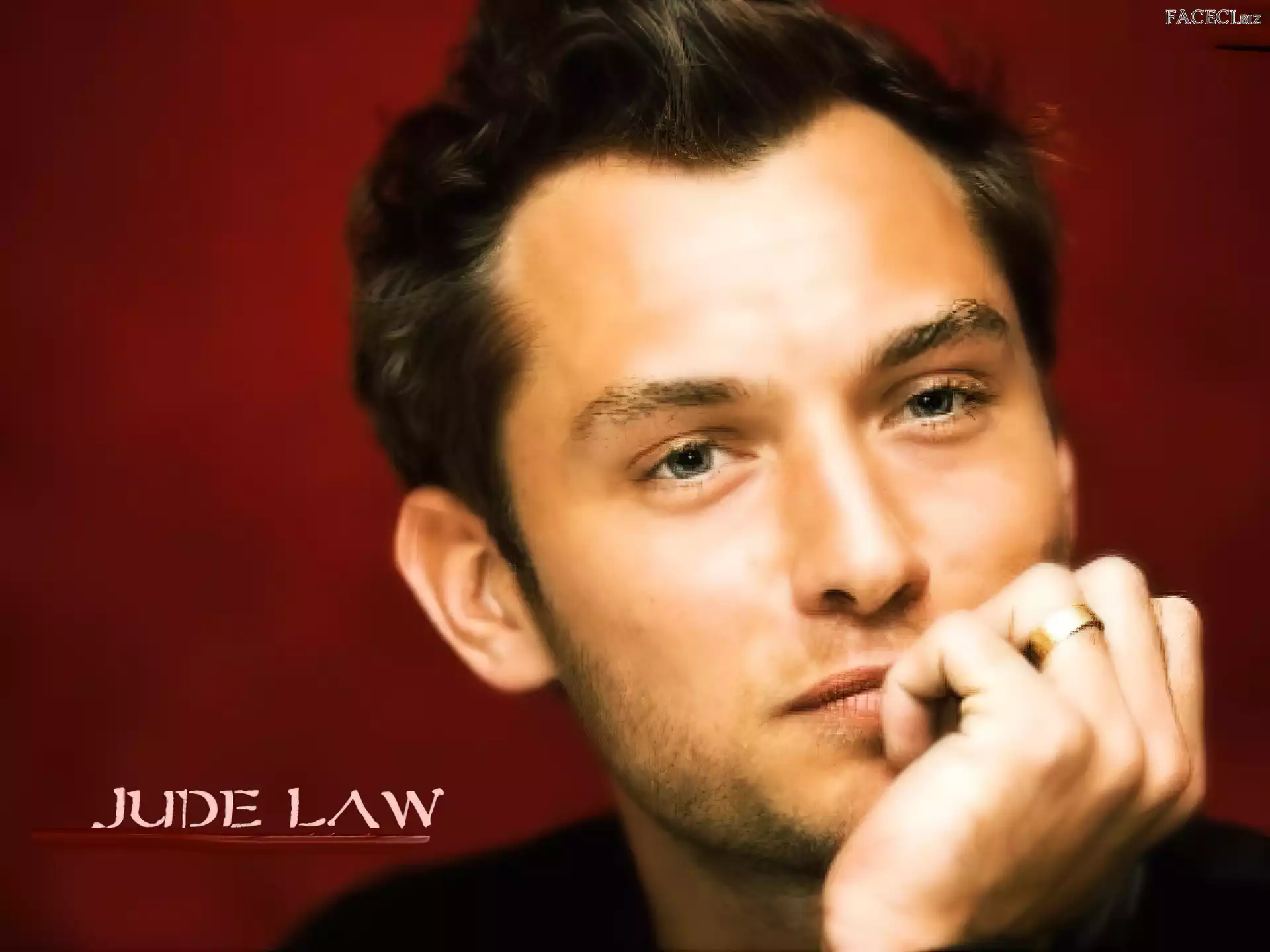 Jude Law, niebieskie oczy
